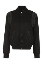 Load image into Gallery viewer, Wool bomber jacket
