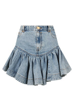 Load image into Gallery viewer, Denim mini skirt
