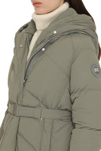 Load image into Gallery viewer, Marlow long hooded down jacket
