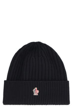 Load image into Gallery viewer, Ribbed knit wool beanie
