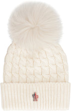 Load image into Gallery viewer, Knitted wool beanie hat
