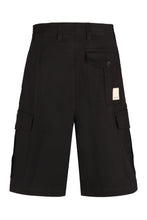 Load image into Gallery viewer, Cotton cargo bermuda shorts
