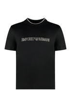 Load image into Gallery viewer, Blend cotton crew-neck T-shirt
