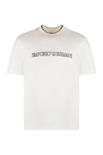 Load image into Gallery viewer, Blend cotton crew-neck T-shirt
