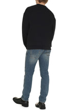 Load image into Gallery viewer, Embroidered logo crew-neck sweatshirt
