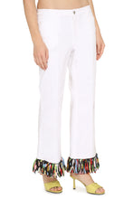Load image into Gallery viewer, Cropped flared trousers
