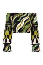 Load image into Gallery viewer, Long sleeve crop top
