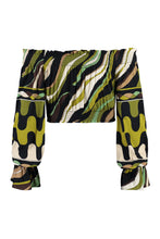 Load image into Gallery viewer, Long sleeve crop top
