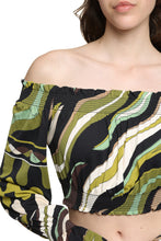Load image into Gallery viewer, Long sleeve crop top
