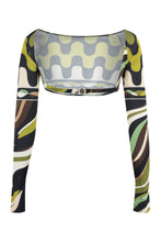 Load image into Gallery viewer, Long sleeve crop top
