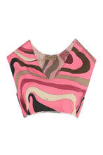 Load image into Gallery viewer, Printed crop top
