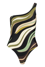 Load image into Gallery viewer, One-shoulder swimsuit
