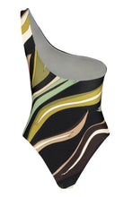 Load image into Gallery viewer, One-shoulder swimsuit
