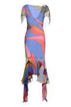 Load image into Gallery viewer, Printed silk dress
