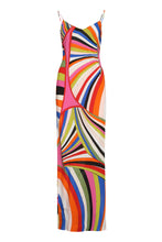 Load image into Gallery viewer, Printed silk long dress
