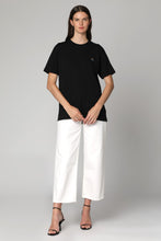 Load image into Gallery viewer, Cotton crew-neck T-shirt
