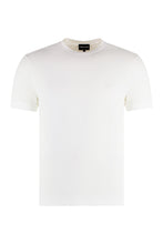 Load image into Gallery viewer, Viscose crew-neck T-shirt
