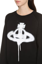 Load image into Gallery viewer, Printed cotton crew-neck sweatshirt
