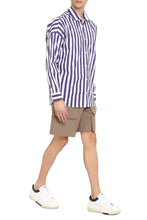 Load image into Gallery viewer, Sustainability Project - Striped cotton shirt
