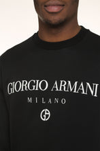 Load image into Gallery viewer, Embroidered logo crew-neck sweatshirt
