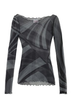 Load image into Gallery viewer, Printed long-sleeve top
