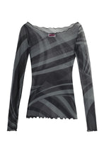 Load image into Gallery viewer, Printed long-sleeve top
