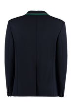 Load image into Gallery viewer, Wool single-breasted blazer
