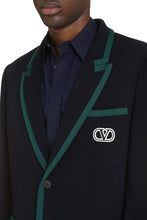 Load image into Gallery viewer, Wool single-breasted blazer
