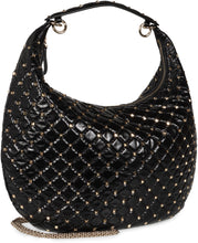 Load image into Gallery viewer, Valentino Garavani - Rockstud Spike hobo-bag in leather
