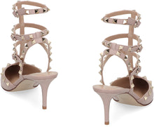Load image into Gallery viewer, Rockstud Patent leather slingback pumps
