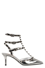 Load image into Gallery viewer, Rockstud patent leather slingback
