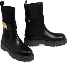Load image into Gallery viewer, One Stud leather Chelsea boots
