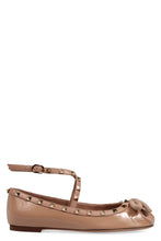 Load image into Gallery viewer, Rockstud leather ballet flats
