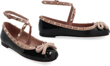 Load image into Gallery viewer, Valentino Garavani - Rockstud leather ballet flats
