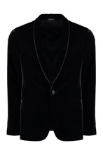 Load image into Gallery viewer, Single-breasted velvet jacket
