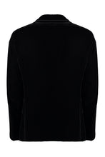 Load image into Gallery viewer, Single-breasted velvet jacket
