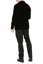 Load image into Gallery viewer, Single-breasted velvet jacket
