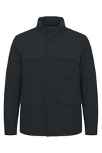 Load image into Gallery viewer, High collar jacket with applied pockets
