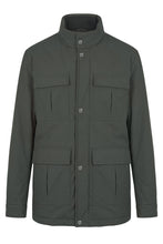 Load image into Gallery viewer, High collar jacket with applied pockets
