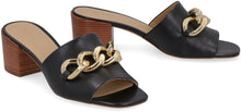Load image into Gallery viewer, Scarlett leather mules
