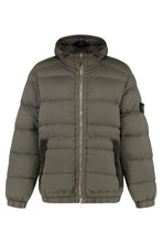 Load image into Gallery viewer, Hooded short down jacket
