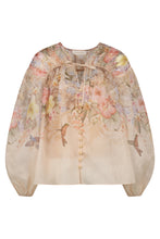 Load image into Gallery viewer, Linen and silk blouse
