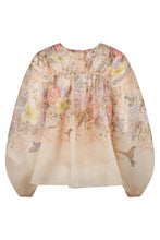 Load image into Gallery viewer, Linen and silk blouse
