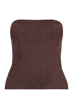 Load image into Gallery viewer, Woodgrain corset top
