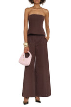 Load image into Gallery viewer, Woodgrain corset top
