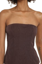 Load image into Gallery viewer, Woodgrain corset top
