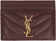 Load image into Gallery viewer, Cassandre quilted leather card holder
