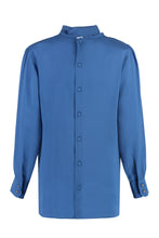 Load image into Gallery viewer, Pussy-bow collar georgette shirt
