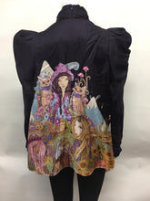 Load image into Gallery viewer, Printed silk blouse
