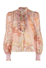 Load image into Gallery viewer, Kaleidoscope ruffled shirt
